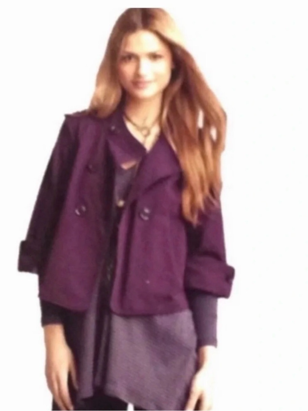 CAbi #182 Purple Pea Coat